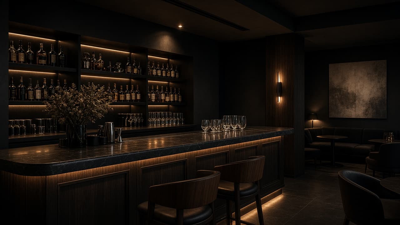 Bar Lumen al anochecer